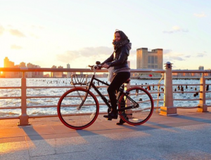 Morning bike discount ride