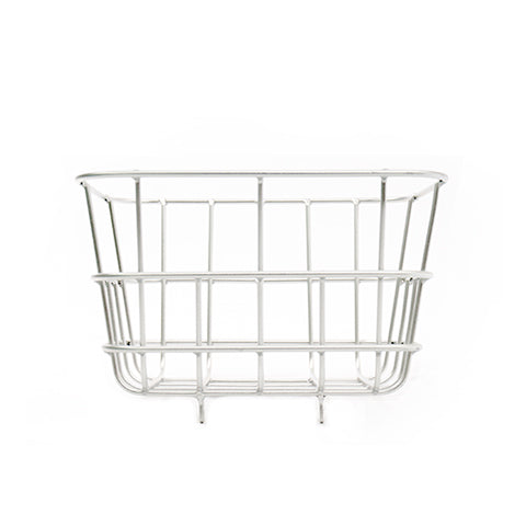 Priority Bicycles All Alloy Rust Free Basket in Silver