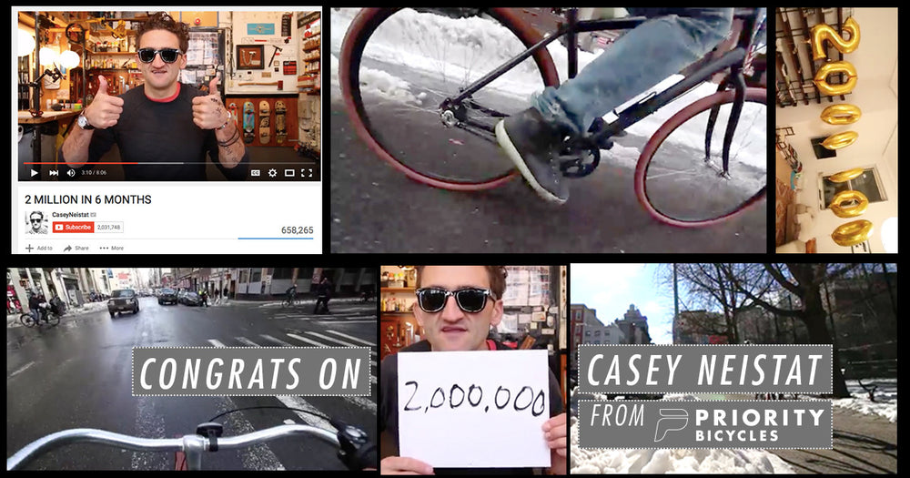 CASEY NEISTAT, 2 MILLION SUBSCRIBERS & A PRIORITY CLASSIC?!