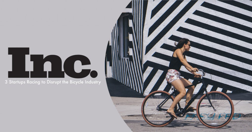 PRIORITY BICYCLES FEATURED ON INC.'S STARTUPS RACING TO DISRUPT THE BICYCLE INDUSTRY