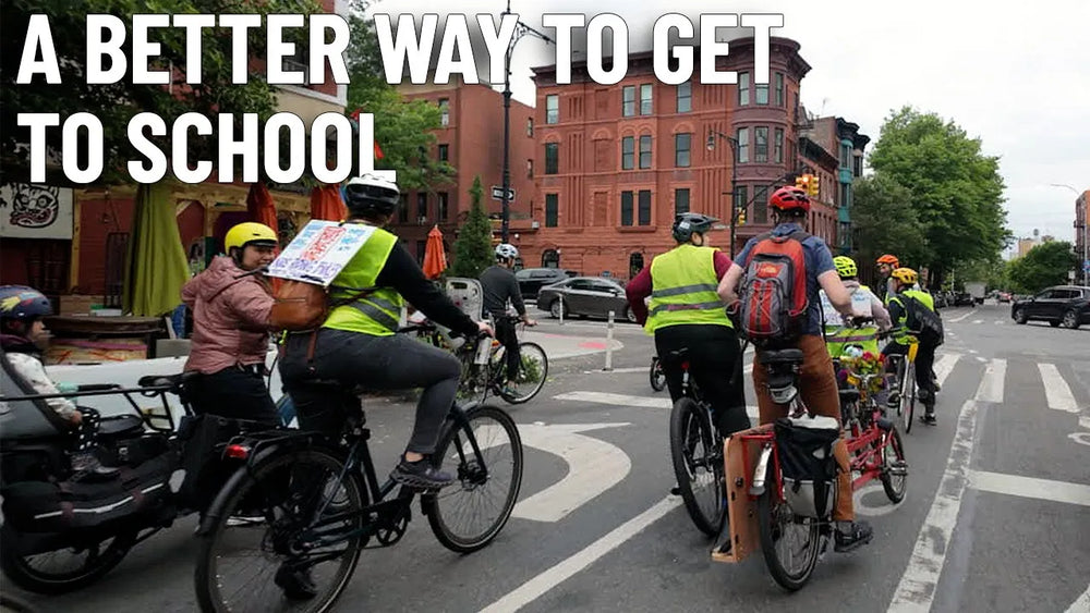 Ride Along with the Bergen Bike Bus!