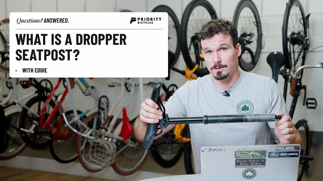 Why a Dropper Seatpost Is a Game-Changer for Your Ride – Priority Bicycles