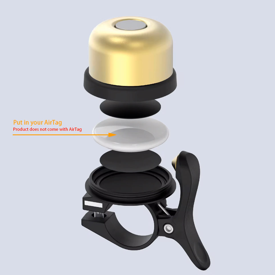 AirTag Anti-Theft Security Bell – Priority Bicycles