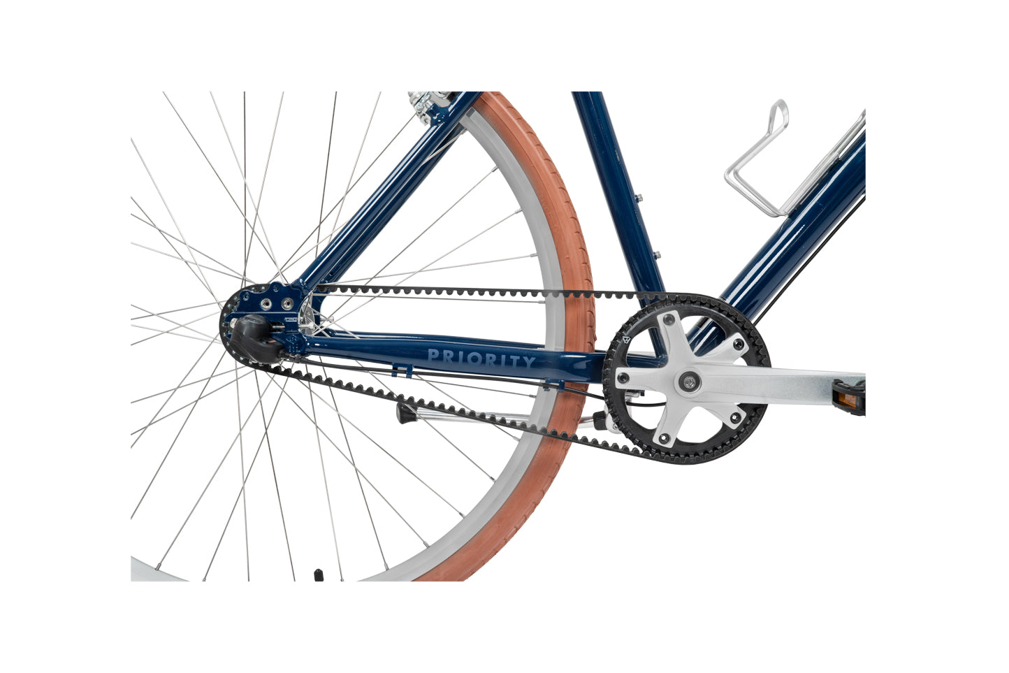 fixed gear belt drive Priority CLASSIC PLUS Belt Drive Bike | Step Through | Step Small (26" - 30" inseam) | Light Blue