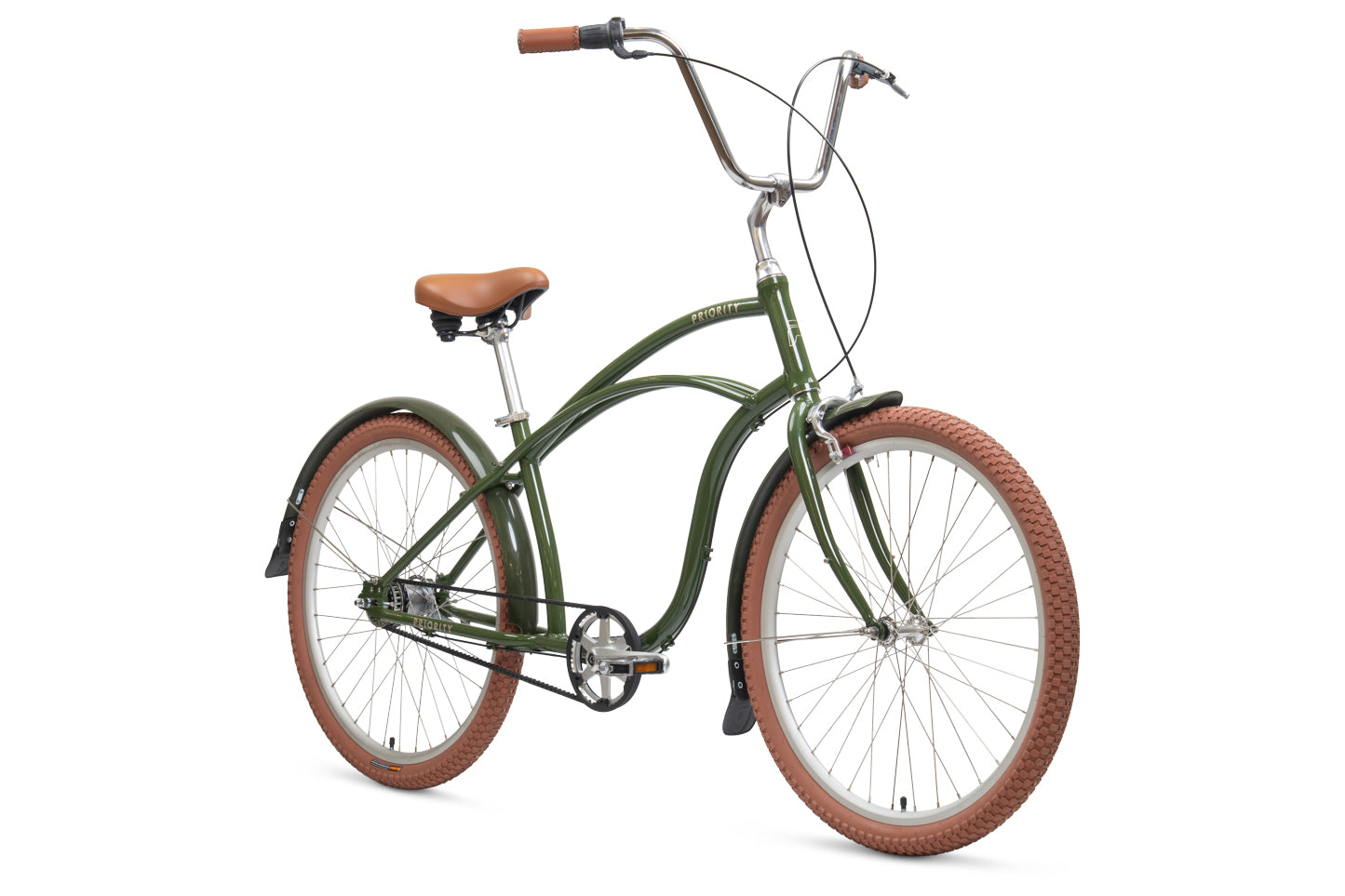The Lowtide Coast features a casual riding position with extra stability at stops or when getting on and off the bicycle.
