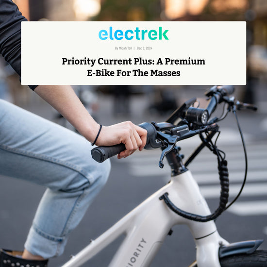 PRIORITY CURRENT PLUS E-BIKE – Priority Bicycles