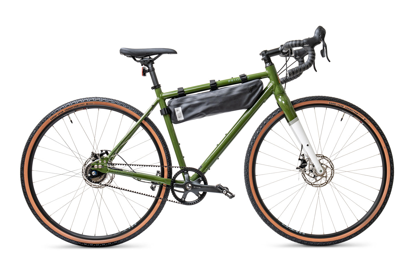 gravel bike frame bag 174HUDSON Waterproof Half Frame Bag – Priority Bicycles