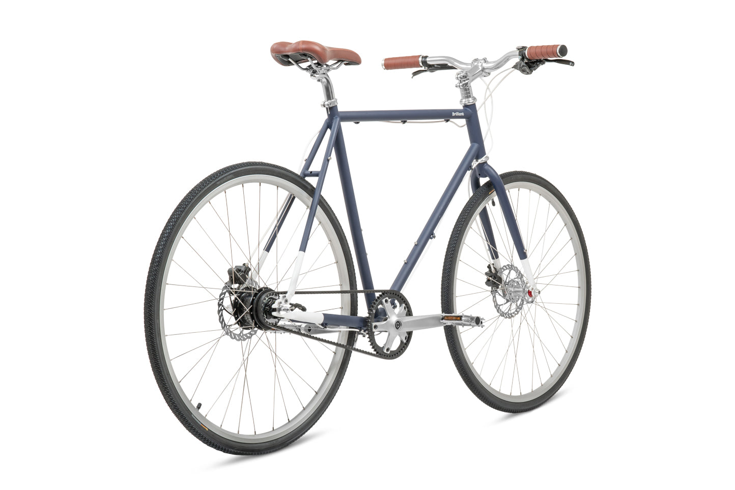 belt driven fixed gear bike BRILLIANT L TRAIN Belt Drive Bike | X-Large | V-Brake (8 speed) - | Subway Grey