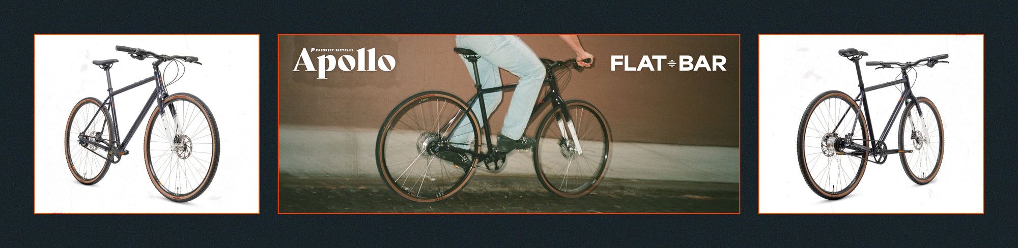 Priority Apollo. Available in Flat Bar and Drop Bar models.