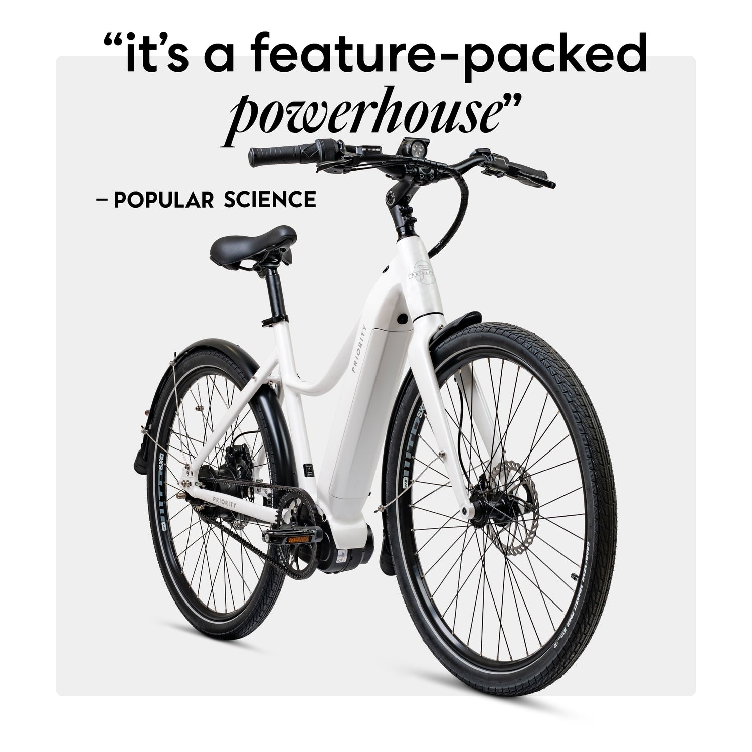 "it's a feature-packed powerhouse" says Popular Science about the Priority Current Plus