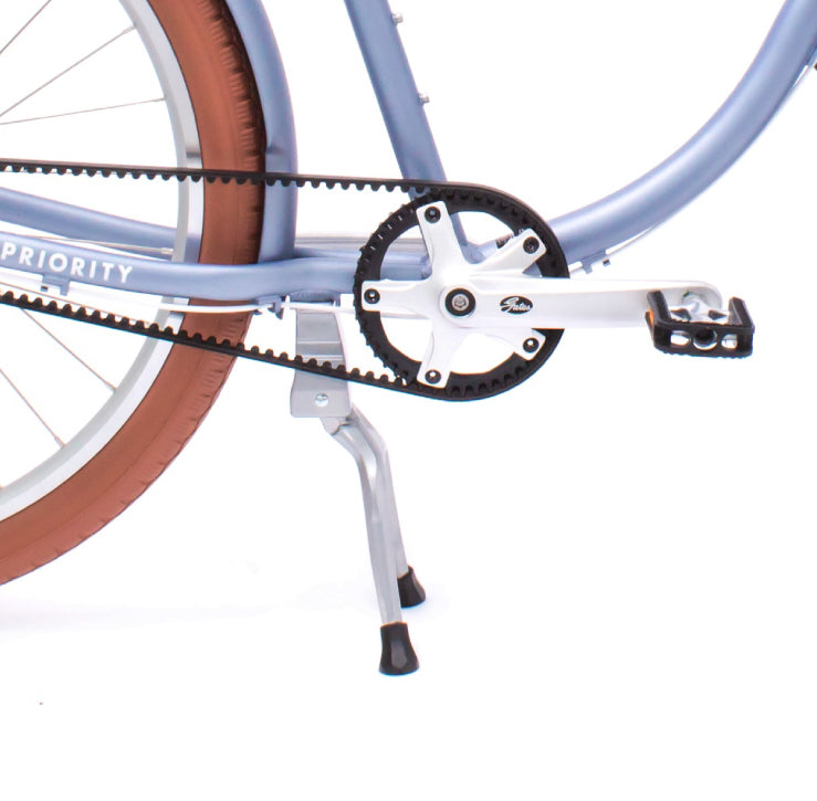 Bicycle kickstand in silver