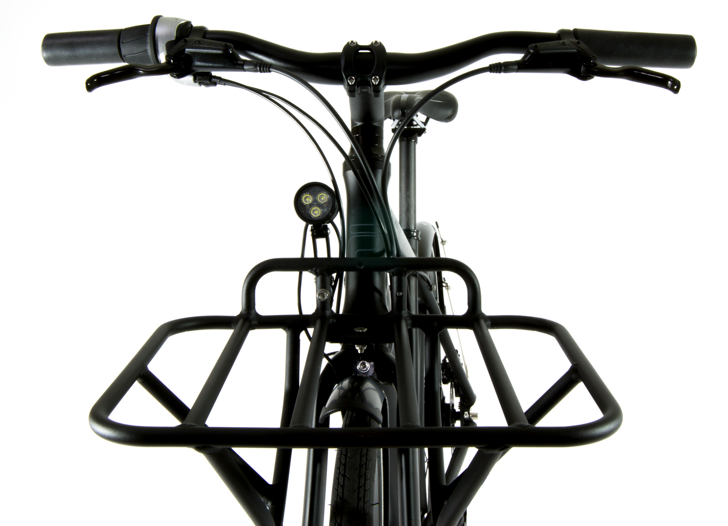 Priority Front Porteur Rack holding a large bag